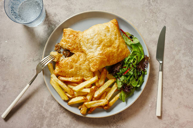 Mushroom, Tarragon and White Wine Feuilletés 