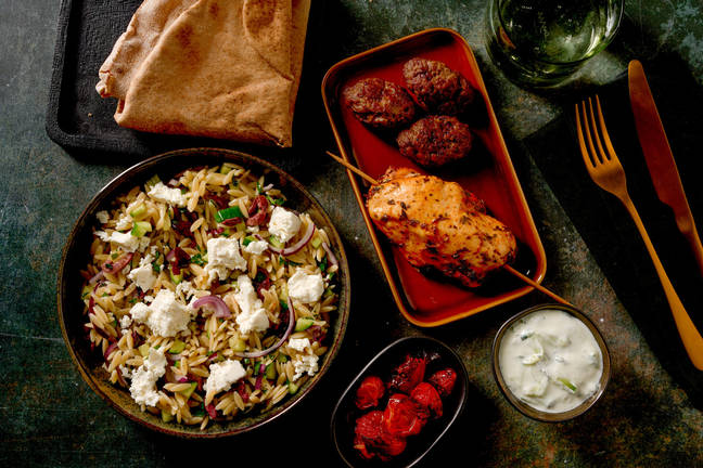 Mixed Grill with Souvlaki & Kofta