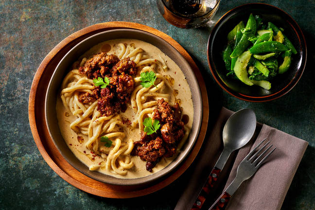 Japansk 'tantanmen'-ramen