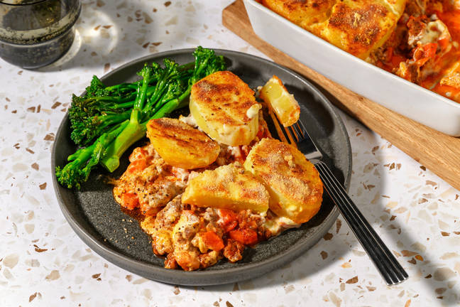 Anushka's Dauphinoise Topped Cottage Pie