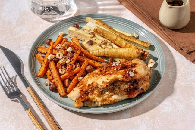 Stuffed Roast Chicken Breast