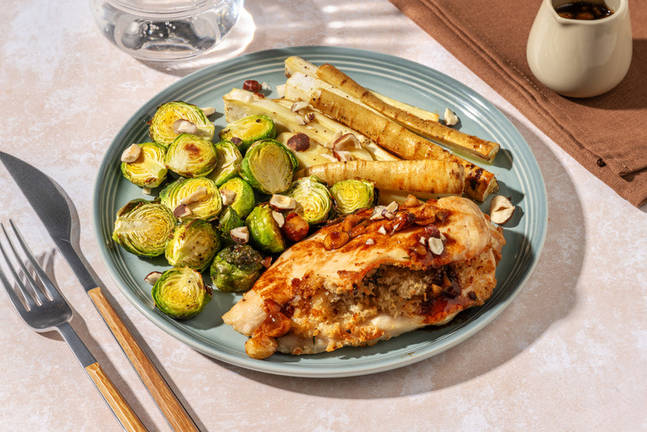 Stuffed Roast Chicken Breast