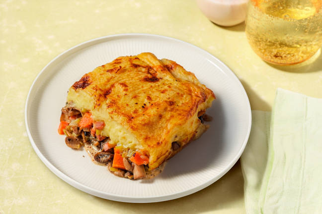 Banging Bacon, Mustard and Mushroom Pie