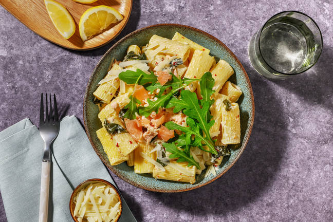 Smoked Salmon Rigatoni