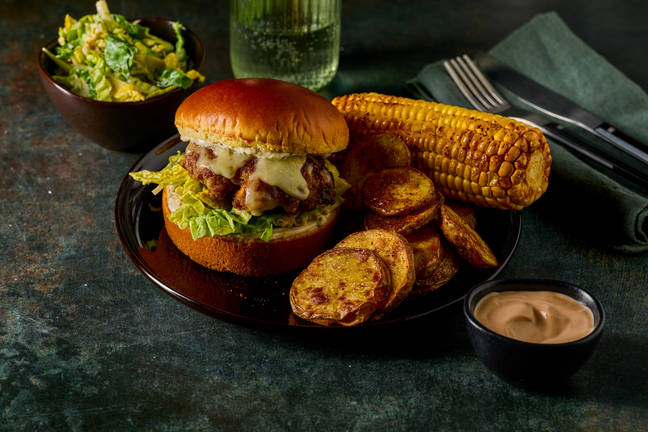 Oklahoma Onion Burger mit Weiderindfleisch