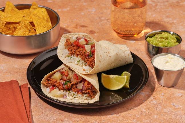 Al pastor-wraps