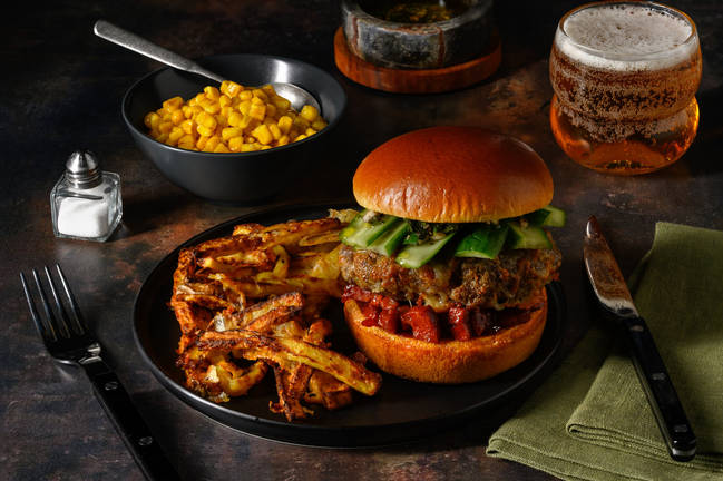 Chorizo Chutney Gourmet Beef Burger