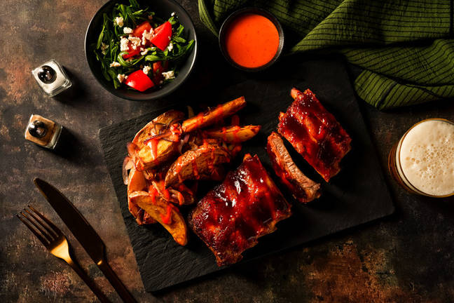 Irish Pork Ribs and Chipotle Potatoes