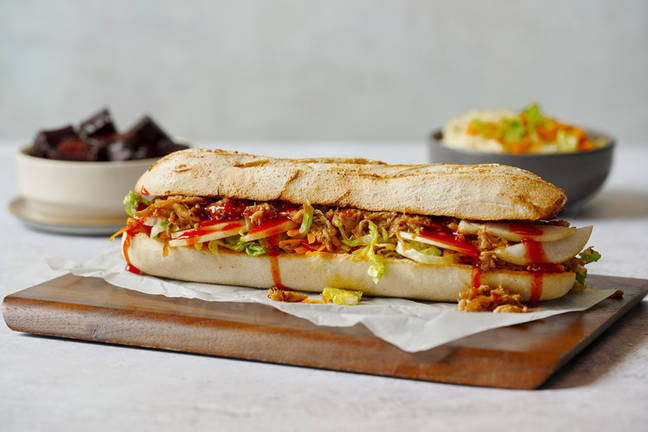 Spiced Sriracha Pulled Pork Sandwich