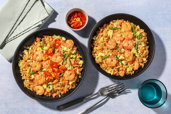 Prawn Fried Rice in Bulgogi Sauce
