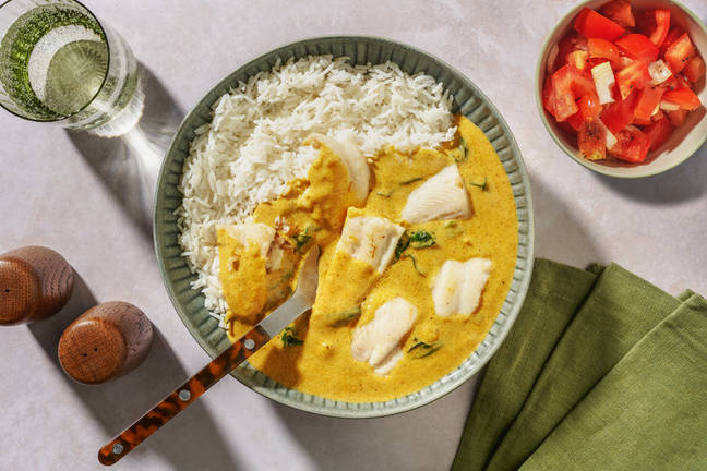 Masala Spiced Basa Curry