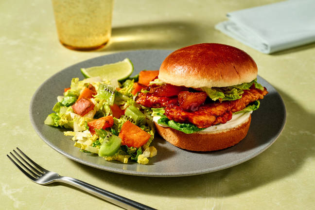 Mango-Jerk Chicken Sandwich
