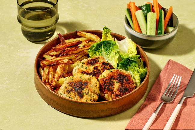 Fiskfrikadeller med remouladsås