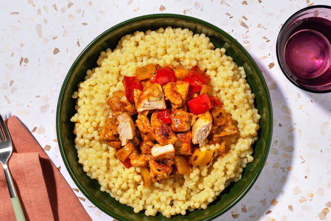 Pollo cremoso 'paprikash' all'ungherese