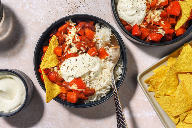 Warming Guinness® Veggie Chilli and Tortilla Dippers