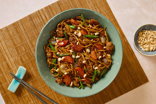 Weeknight Fragrant Hoisin Pork Noodles