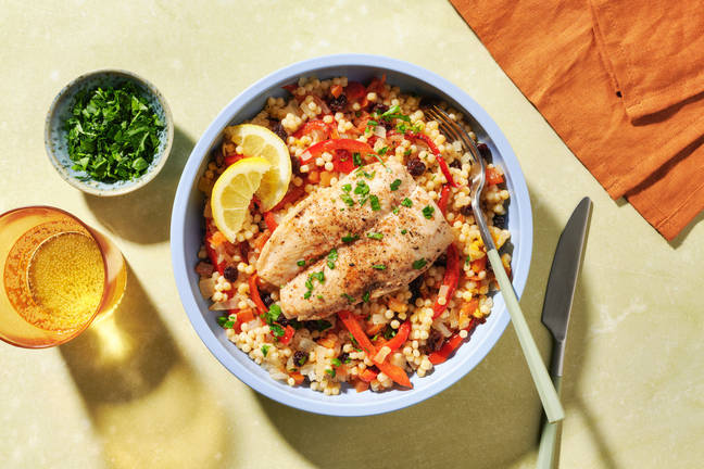 Tilapia au beurre citronné & persil frais