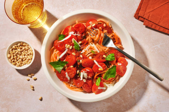 Linguine al pomodoro & basilico