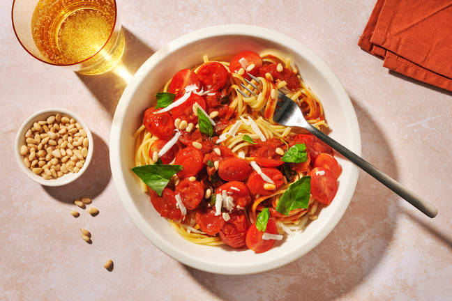 Linguine al pomodoro & basilico