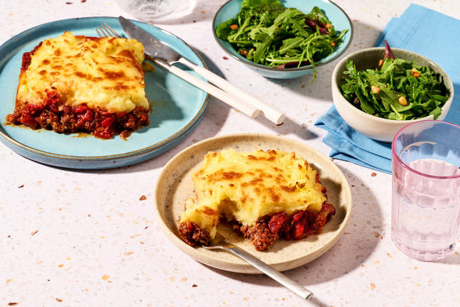 Shepherd's pie på blandfärs