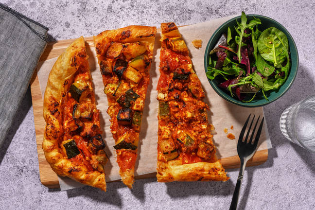 Cheesy Ratatouille Galette