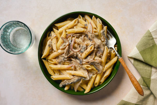Creamy Double Mushroom Penne