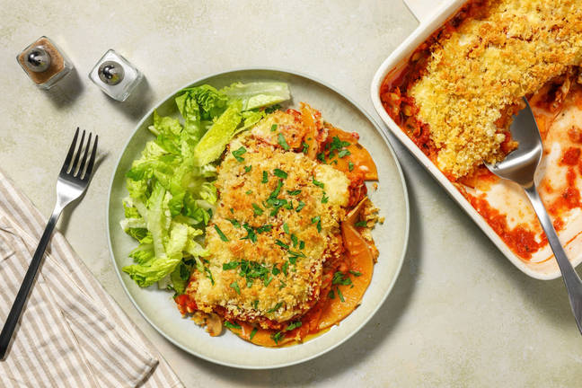 Gratin de butternut & parmesan AOP