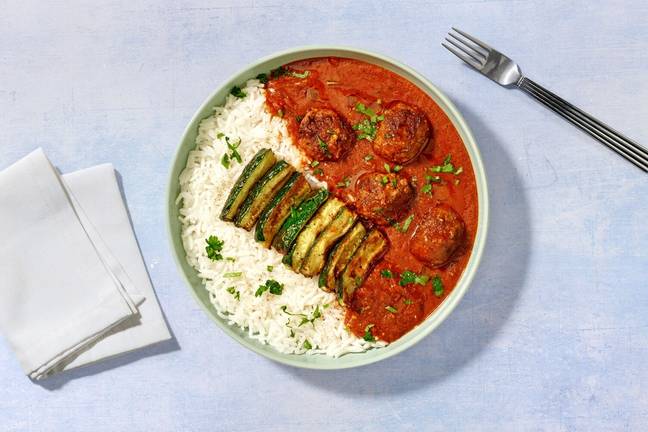 Bowl Italien : polpettes & frites de courgette