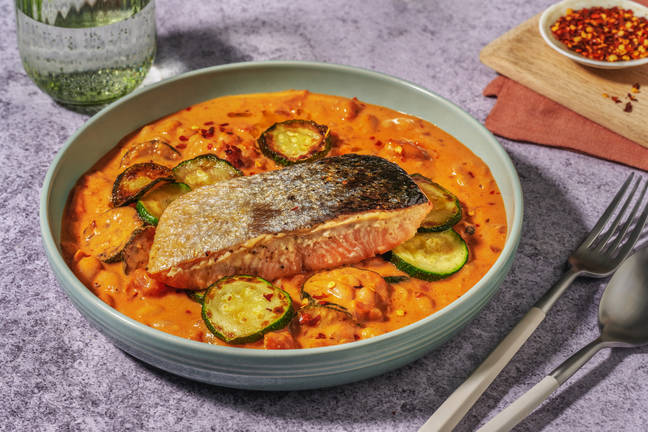 Marry Me Salmon and Butter Bean Bowl