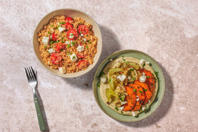 Mediterranean Style Roasted Fennel & Chilli Yoghurt