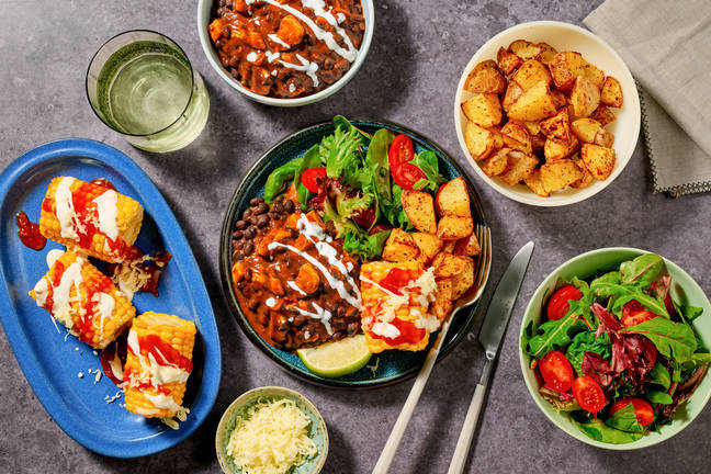 Mexican Inspired Veggie Small Plates