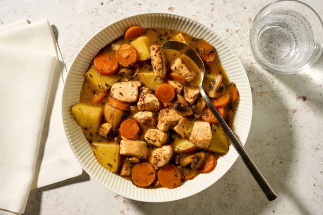 Mijoté de poulet comme en Louisiane