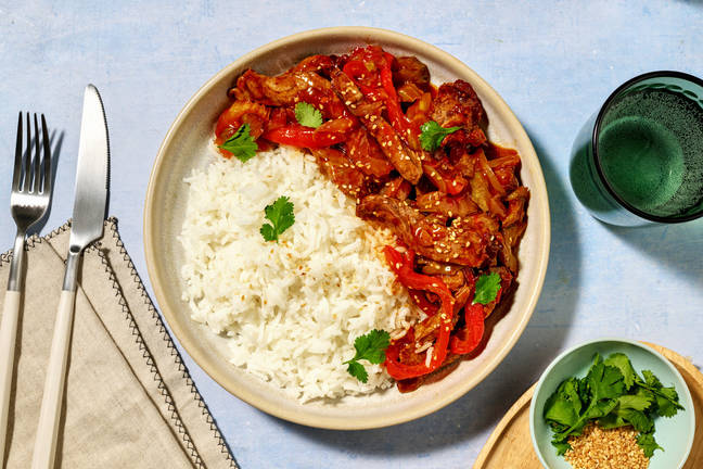 Bœuf & légumes sautés au sésame pour la reprise