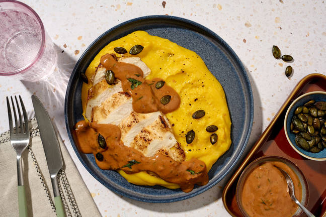 Poulet doré à la sauce diable épicée