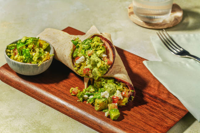 Wraps aux tranches de poulet & green goddess