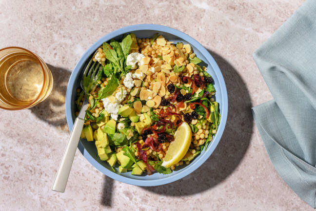 L'Oasis : couscous perlé & avocat