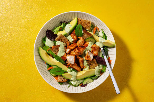 Bowl Feel Good : dinde, avocat & concombre