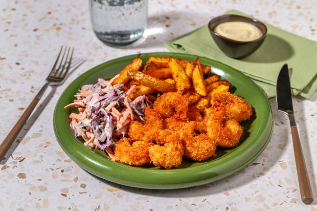 Crevettes croustillantes comme en Louisiane