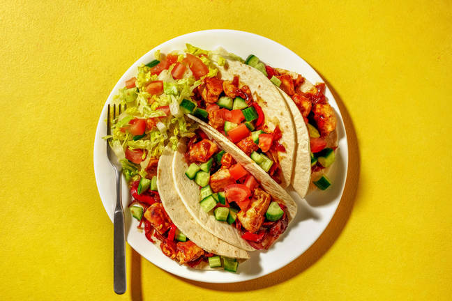 Jerk tacos de dinde & chutney d'abricots