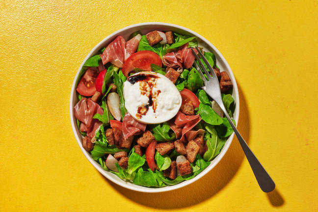 La Capri : burrata, prosciutto crudo & tomate