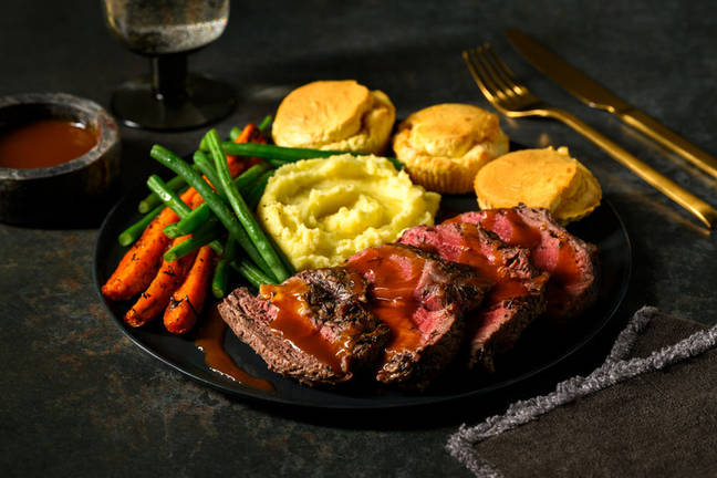 Beef Roasting Joint and Yorkshire Puddings