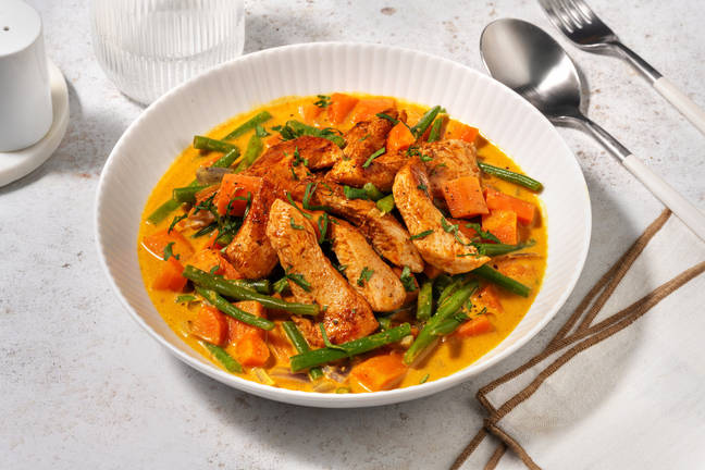 Scharfer Hähnchen-Eintopf mit Piri Piri