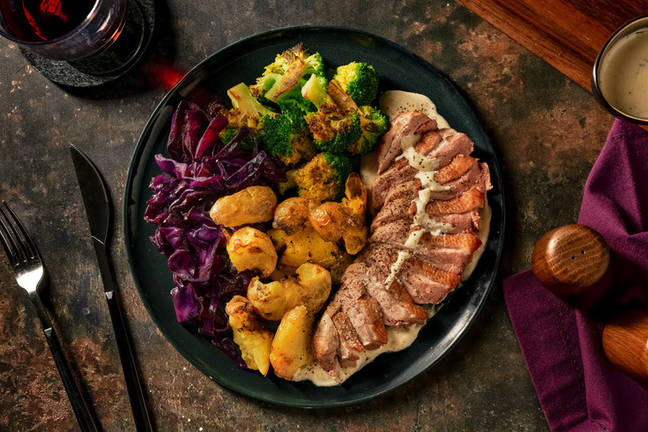 Duck in Black Pepper Sauce