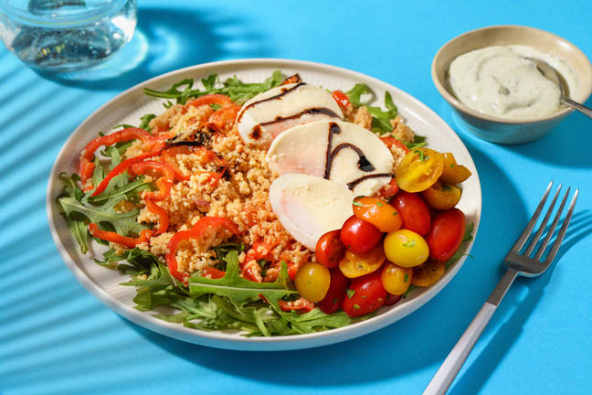 Couscous-Salat alla Caprese