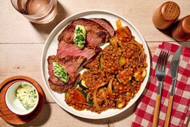 Bœuf grillé & beurre persillé comme au bistro
