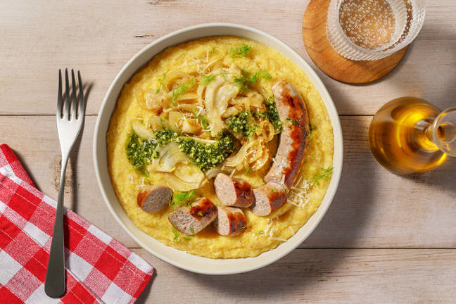 MVP du bistro : Saucisse de Toulouse & polenta