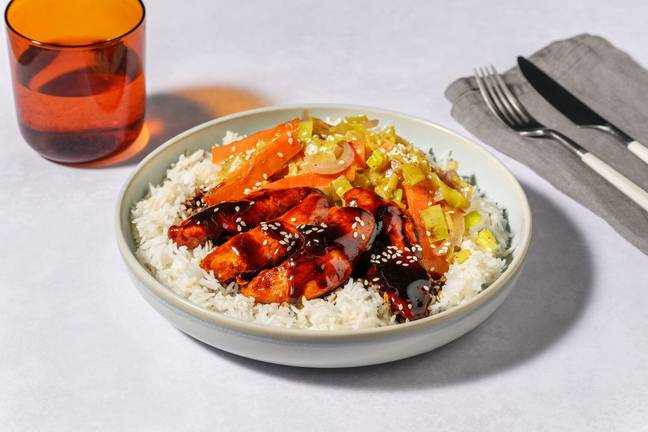 Tangy Teriyaki Fried Chicken Strips