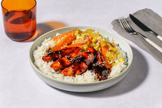 Tangy Teriyaki Fried Chicken Strips