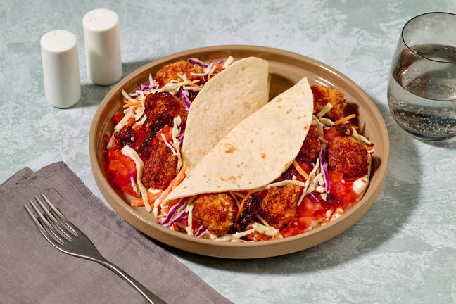 Tacos de poulet crispy au paprika fumé