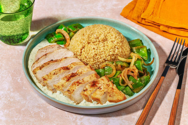Poulet sauce aji verde à la péruvienne